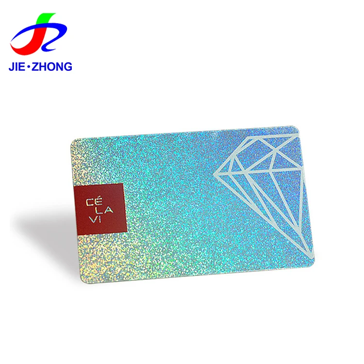 Bulk Custom Printing Luxury PVC Plastic RFID NFC Hologram ID Cards