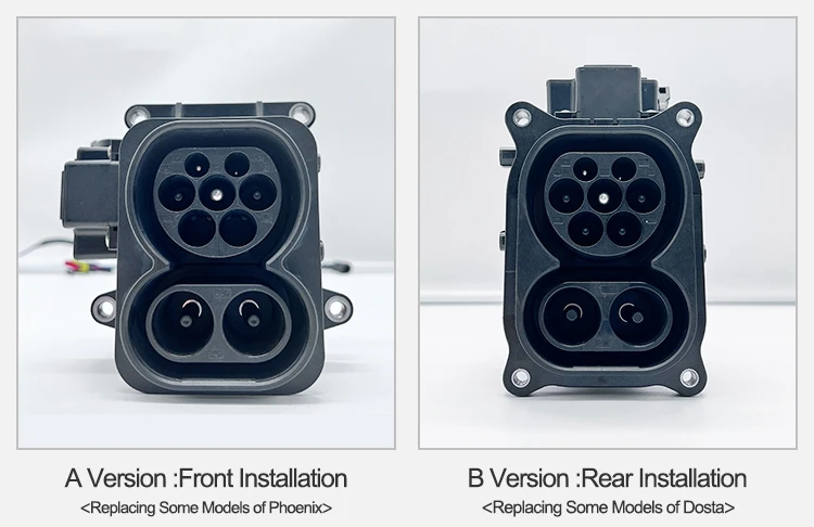 OEM Ccs Combo 2 Female Connector Ccs2 Inlet 200A/250A/300A/400A Ev Charging Socket