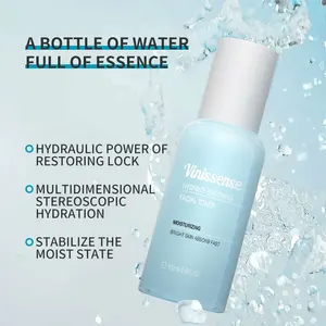 Factory Customized 100ml Hyaluronic Acid Toning Toner for Adults Moisturizing Bright Skin Soothing Facial Make-up Vitamin Spray