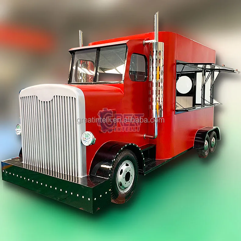 Street Mobile Food Truck Usat Vend Electric Food Vending Truck With