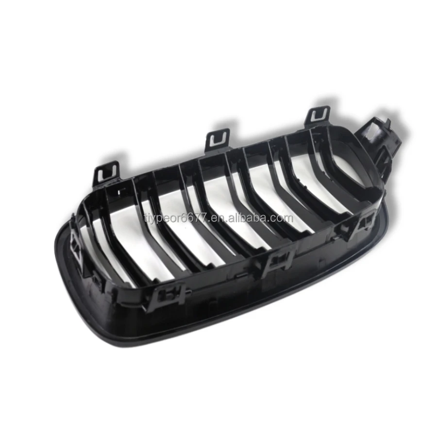 product tiypeor hot selling abs car gloss black front kidney grilles double line for bmw f30 f35 2012  2019  front grille-7