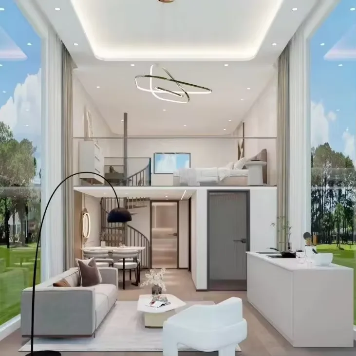 Space Capsule House Shipping Container Container House Extendable With Bathroom Office Pod Cabin