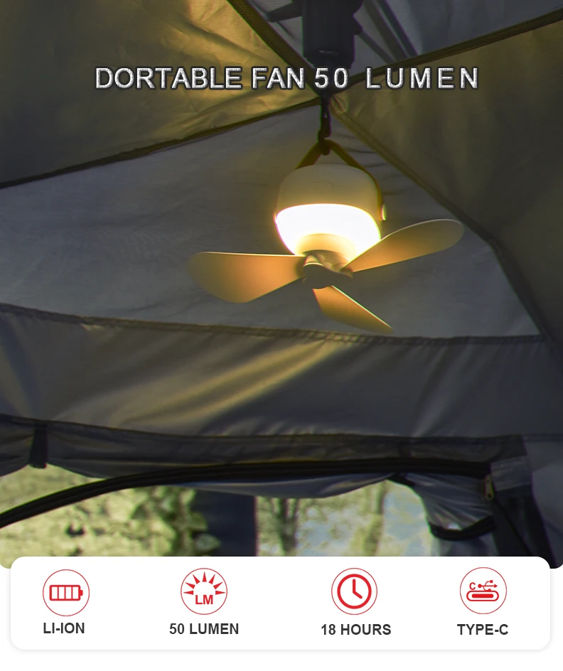 Ceiling Fan, Portable, Cordless - detail 2