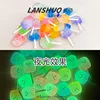Gradient lollipop ornaments mixed F-296