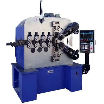 Zhejiang CNC86120 Automatic Double End Boring Machine 6-12MM Spiral Spring End Grinding with PLC and Motor Core Components