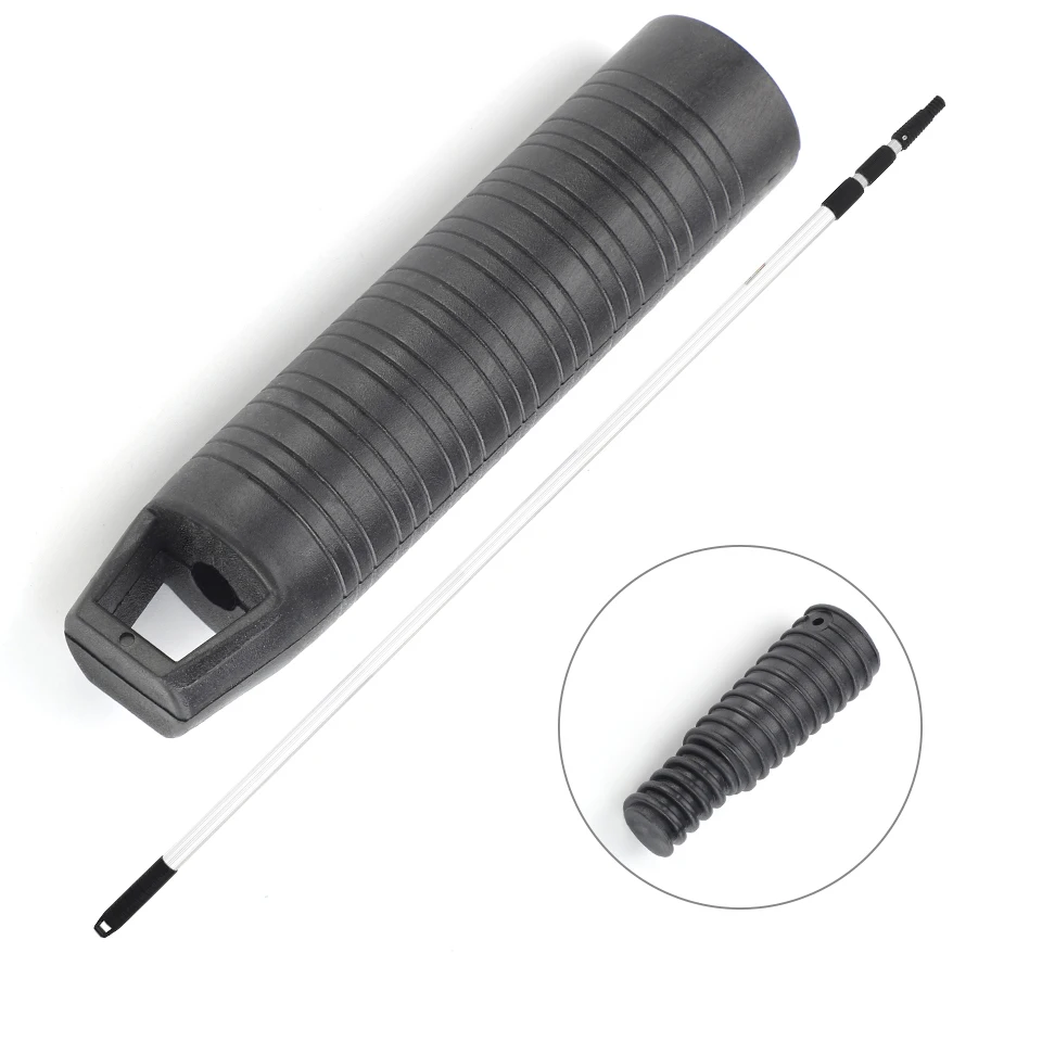 3sections aluminum telescopic pole/mop handle/broom handle/paint
