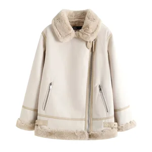 Women's Clothing 2026 Winter New Fashion Casual Suede Velvet Texture Thickened Warm Jacket Women's Clothes Suppliers