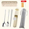 Beige_Palillos/Tenedor/Cuchara