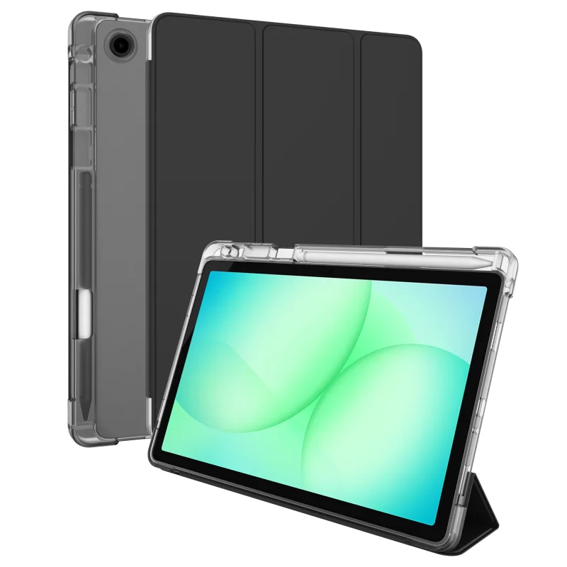 PU Leather Tablet case  with  For Smart Case for Samsung Galaxy Tab A11 Plus Folding Flip Stand Auto Sleep A9 Plus Tablet Cover