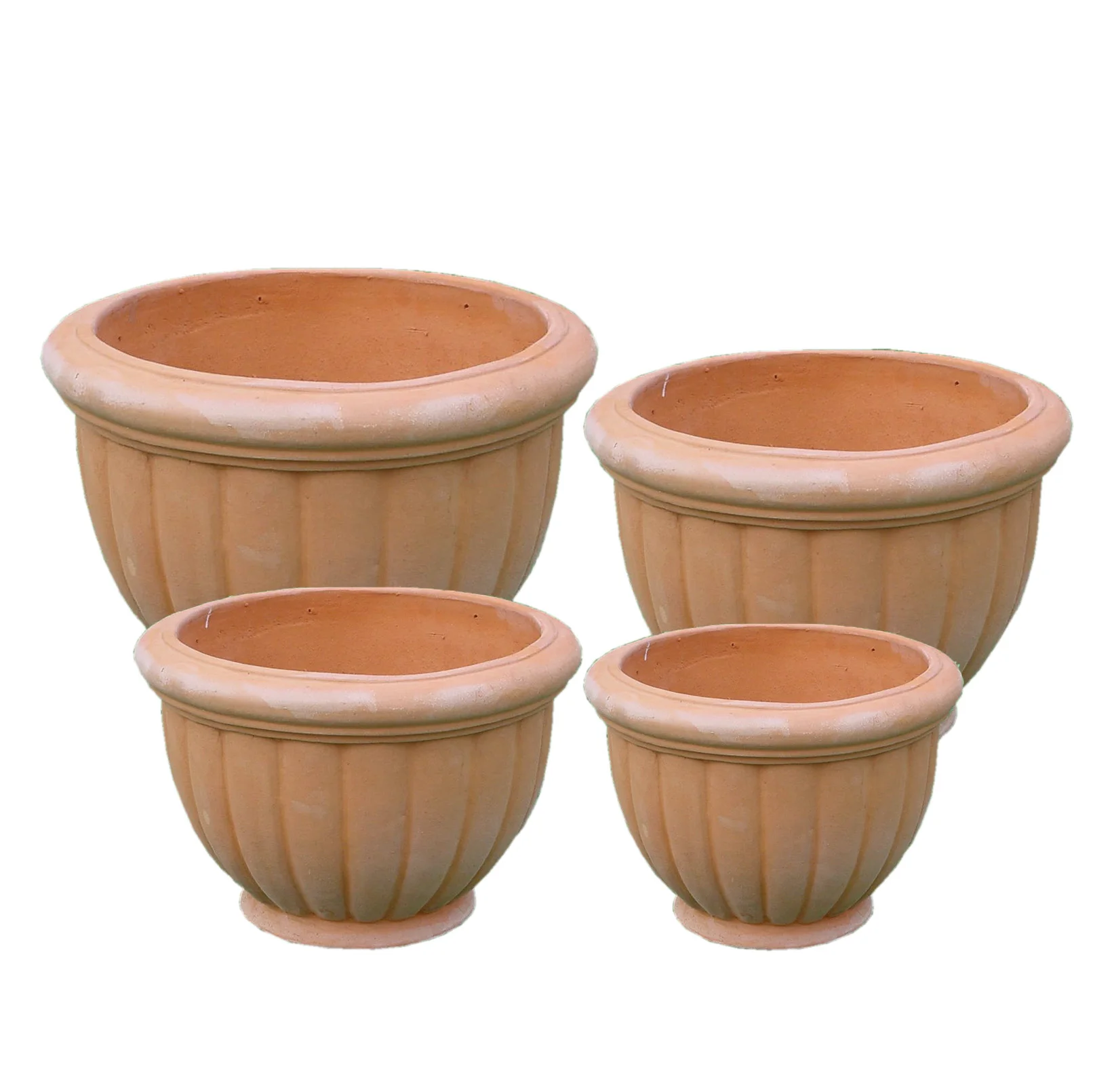 Wholesale Outdoor Terracotta Ceramic Flower Pots and Clay Planters for Garden Nursery or Home Use Floor Suitable