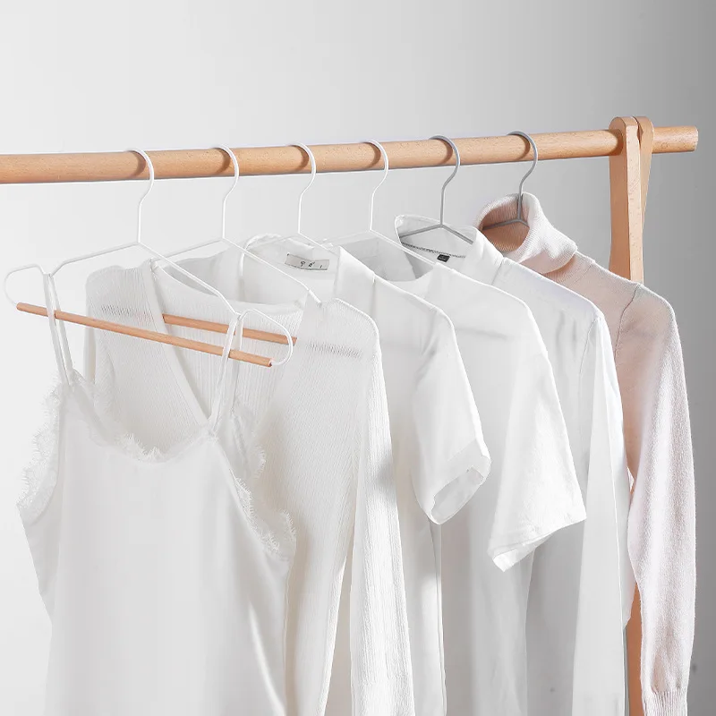 product fashionable brand classic hotel supplies craft multi purpose iron wire wood hanger-8