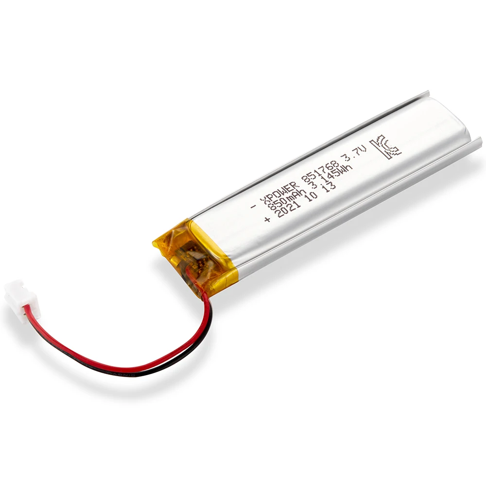 851768 3.7V 850mah