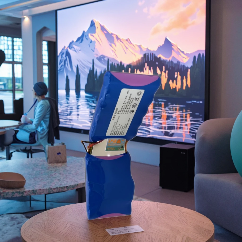 Stable 18.5V 5200mAh Rechargeable Power Supply Battery with BMS for LED Projector Ensure No Flicker and Clear Picture in Stock H783e80af83114ccea167d73cda580280l