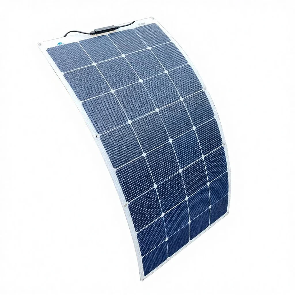 Sunfield High Efficiency Antiskid Non-slip ETFE Sunpower 20% Efficient Semi Flexible Solar Panel 115W IP67 10 Years Boat RV Van