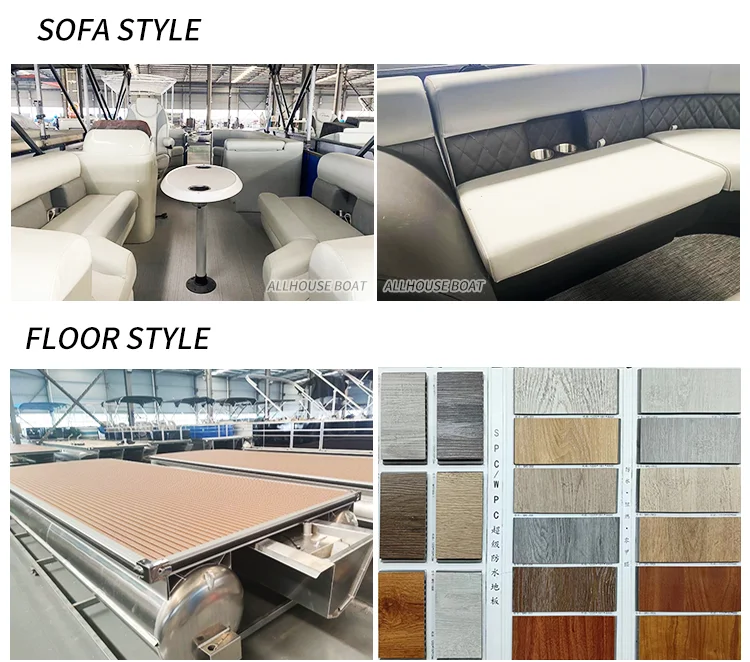 Custom Cheap Mini Ecocampor Solar Luxury Party Aluminium Frame Pontoon