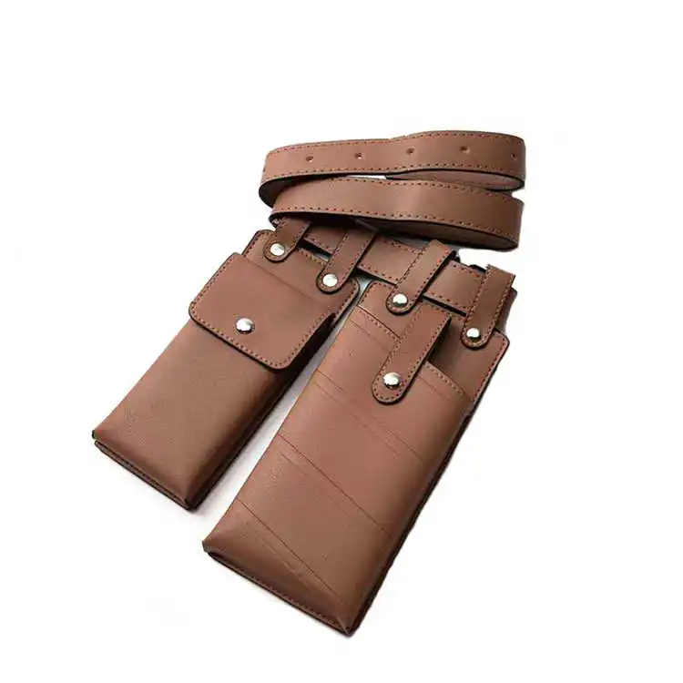 Оптовая Продажа с фабрики PU ремень двумя мини-сумками для женщин