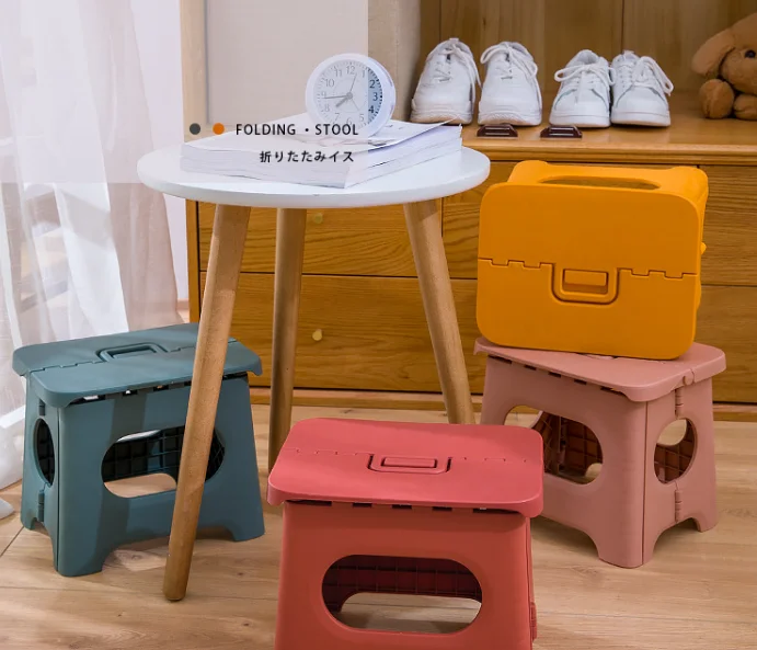 Складной стул шаг 9 дюймов портативный стул Нескользящие складной табурет для детей