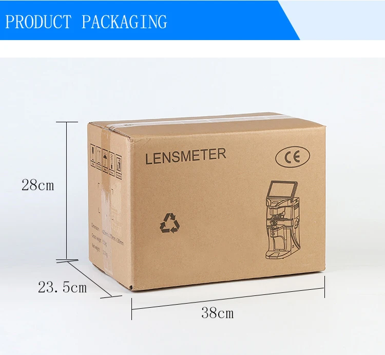 Rightway Brand Auto Lens Meter RW-9600 Digital LensmeterFocimeter Lensometer Optical Instrument Cheap Price