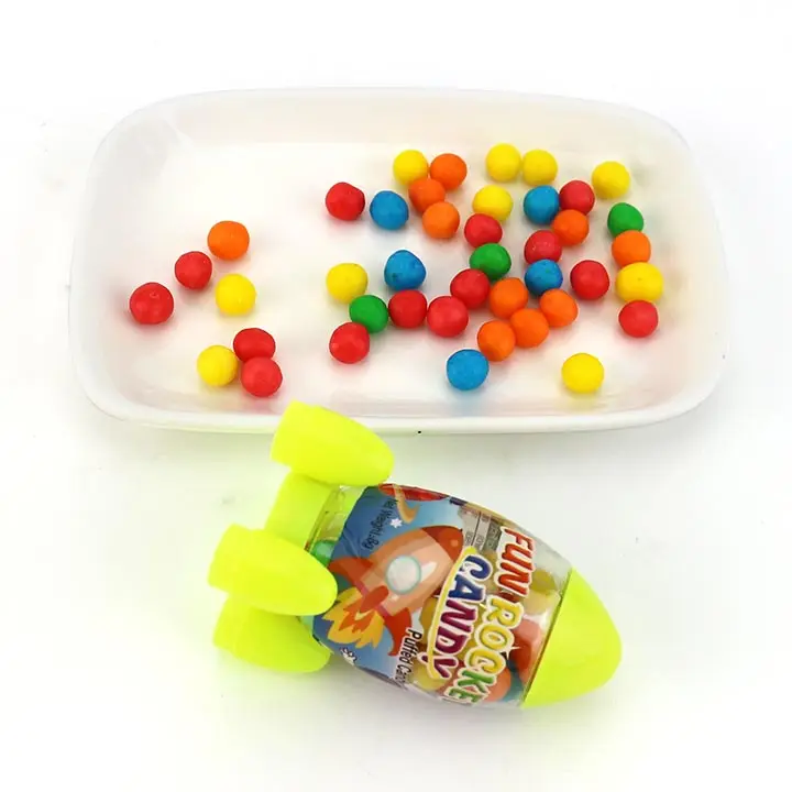Space rocket candy