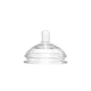 Single Nipple (Clear, 1 Round Hole, Fits 250ml Bottle)