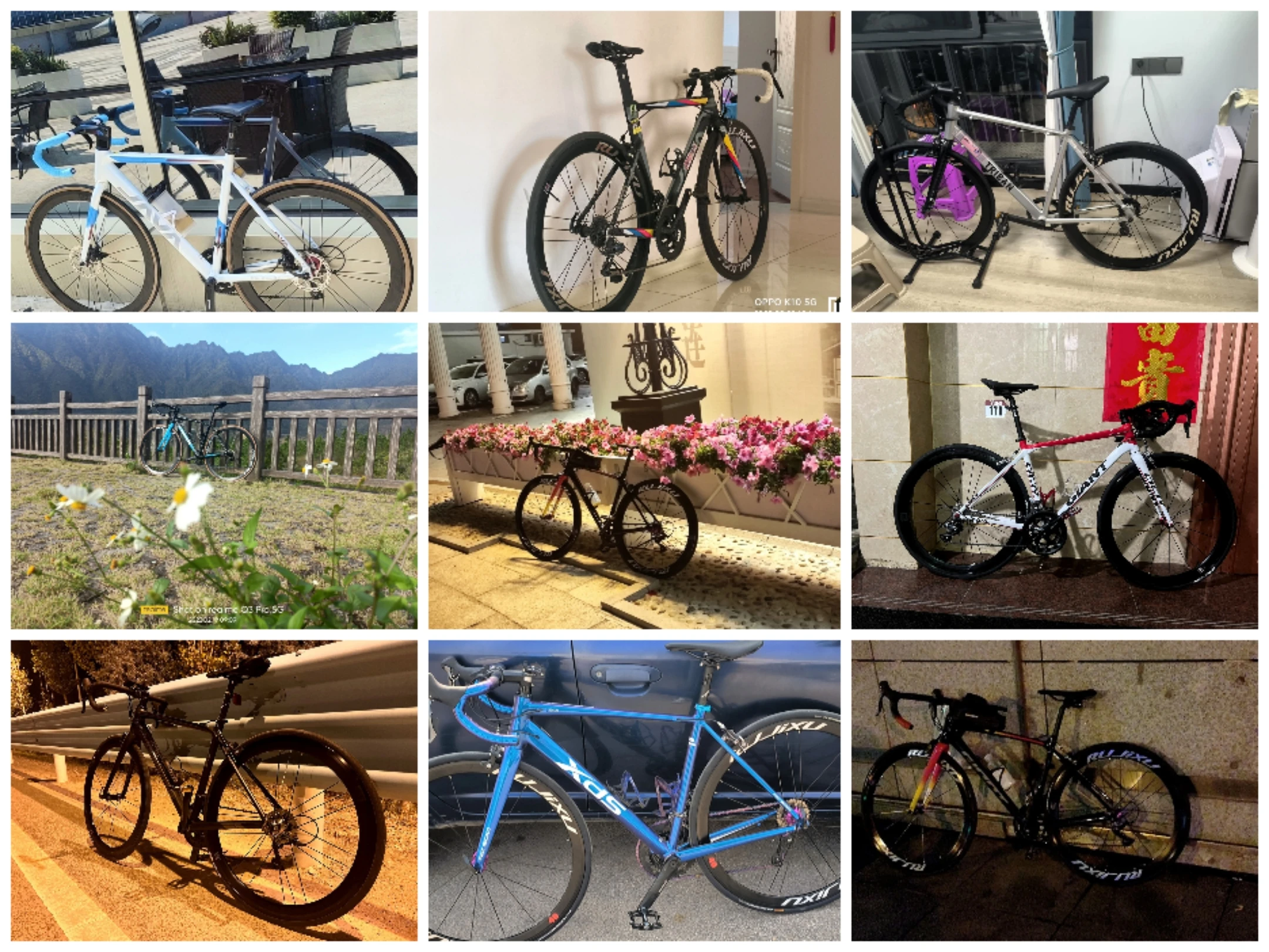 Ruote Bici Da Strada RUJIXU 700c - Cerchi In Carbonio 40mm, Per 8-11 Velocità, 1900g - Foto 10