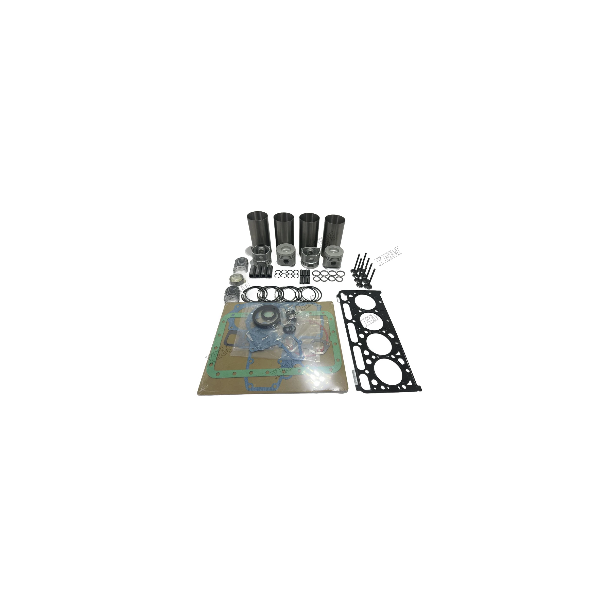 V2003 Overhaul Rebuild Kit for Kubota V2003 V2003-M-DI V2003T V2003-T-E2B Engine for Bobcat S185 S175 Loader Engine Parts