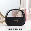 Medium crescent shape - black