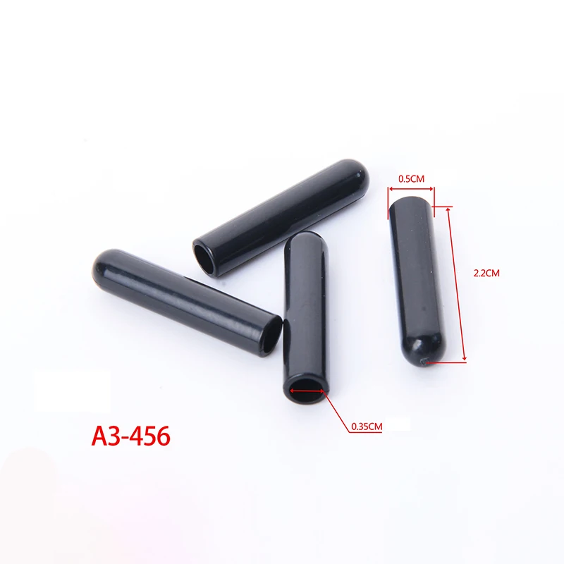 High Quality Anti Slip String Stopper Cord Locks Garment Round Cord Lock Stopper Garment Glossy Plastic Cord End