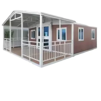 Ready-Made Prefab Expandable Steel Folding Container House Tiny Mobile Pop Shipping Living Space