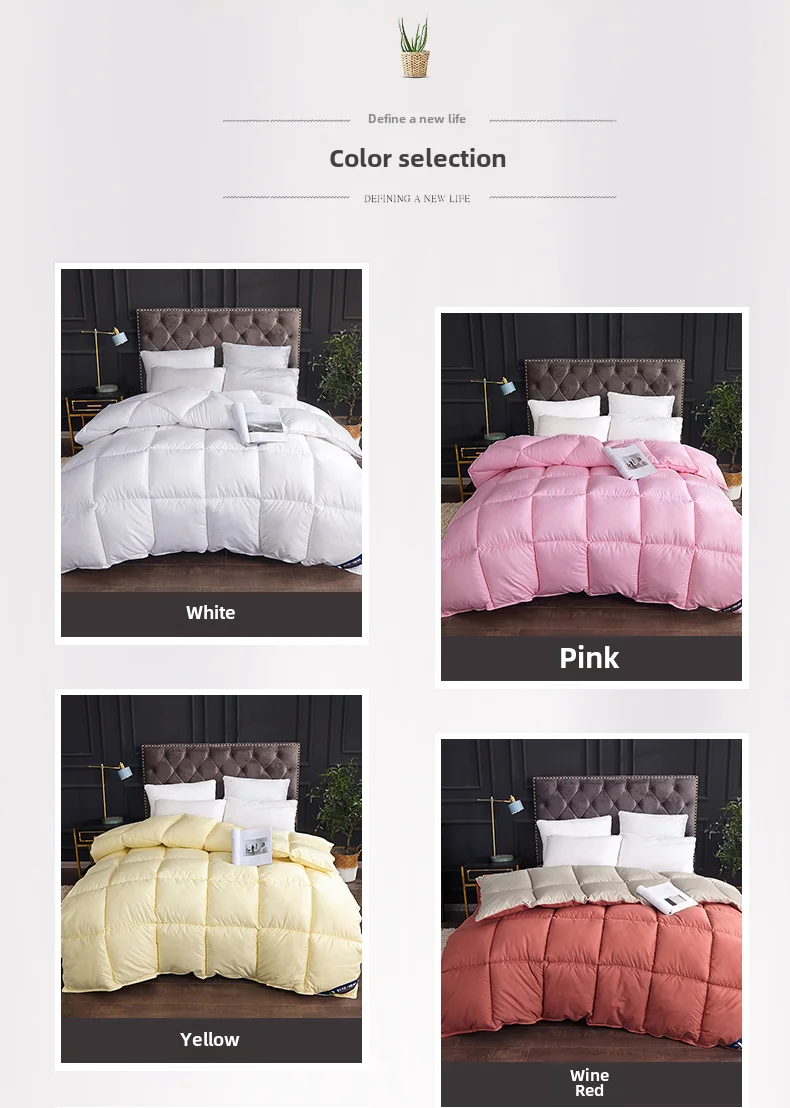 wholesale comforter sets bedding winter white velvet duvet bed quilts blanket luxury hotel high quality