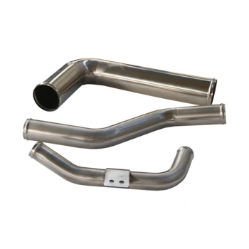 Custom drawing High-Flow Turbo Exhaust Downpipe Stainless Steel with Polishing Pipe Fittings