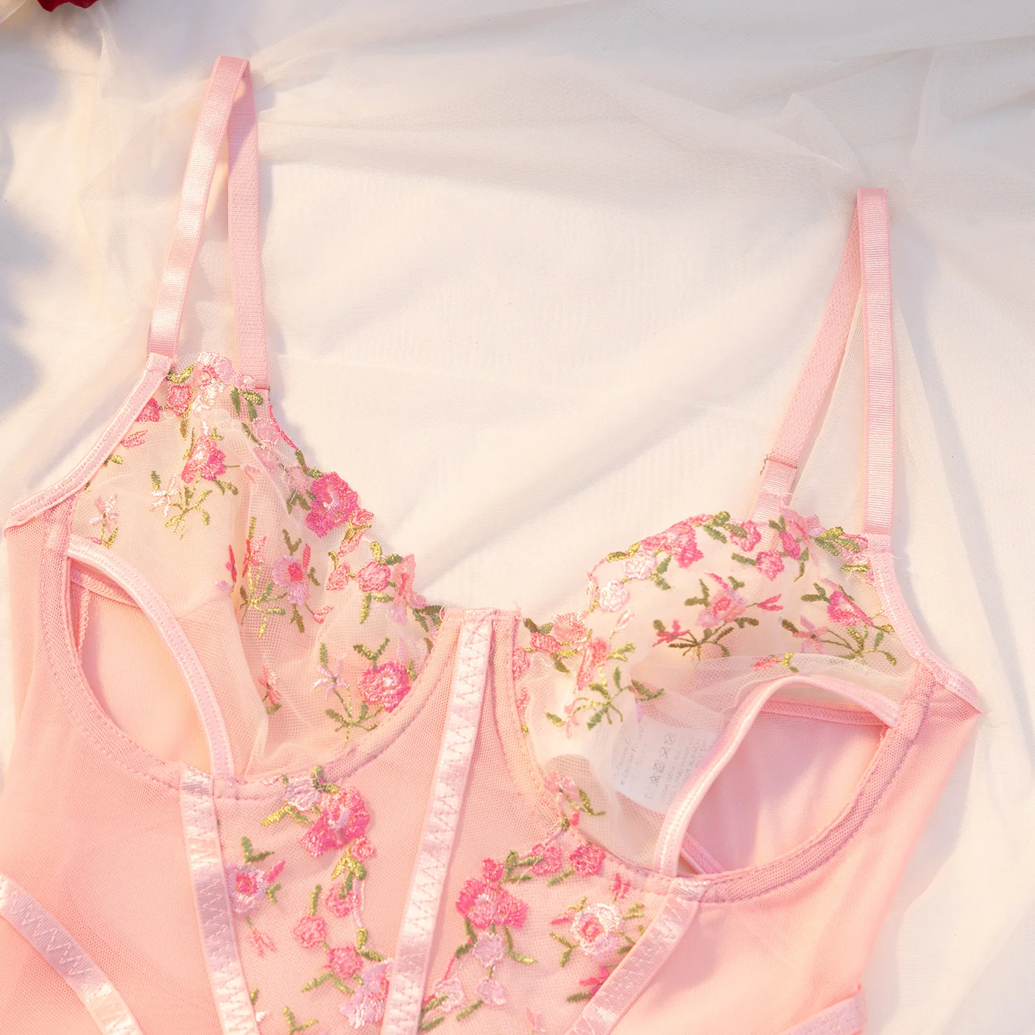 Hot Erotic Lingerie Women New Hot Transparent Embroidery Underwear ...