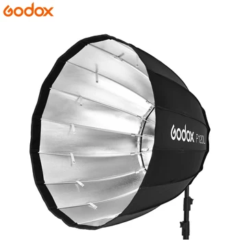Godox P120L P120H 120cm Deep Parabolic Reflector Softbox Bowen Mount Adapter Diffuser Carry Bag for Studio Flash Light Wholesale detail image