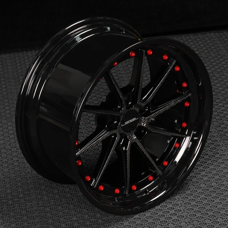 Forged Alloy Deep Concave Dish Wheel Rims 16-26 Inch Carbon Fiber Car Wheels For Urus GTR For BMW