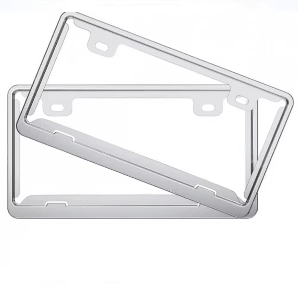 Factory Direct Sales New License Plate Stainless Steel License Plate Frame