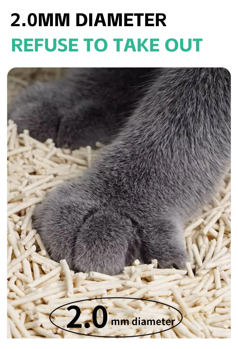 Wholesale Super Clean Cat Litter Sand Premium Natural Tofu Cat Sand Pet