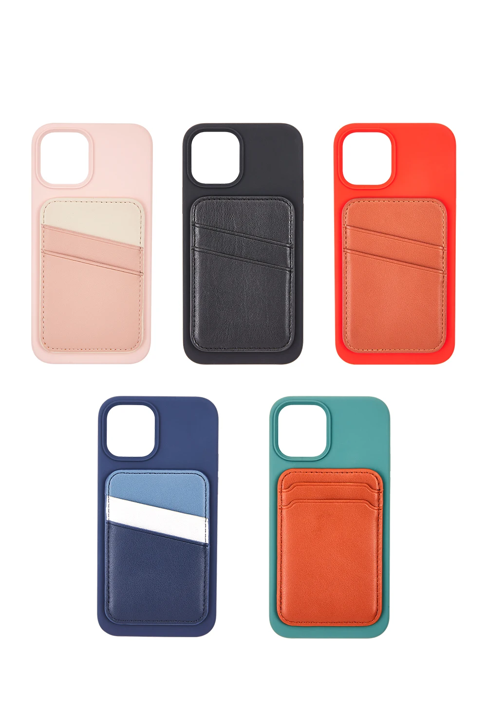 Customized Made For Magsafe Credit Card Holder Business Wallet Case Pu