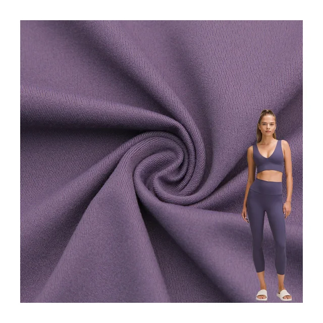 Super Elastic Double-Sided Spandex Knitted Fabric Skin-Friendly Sports Yoga Wear Underwear Girls Home Customizable