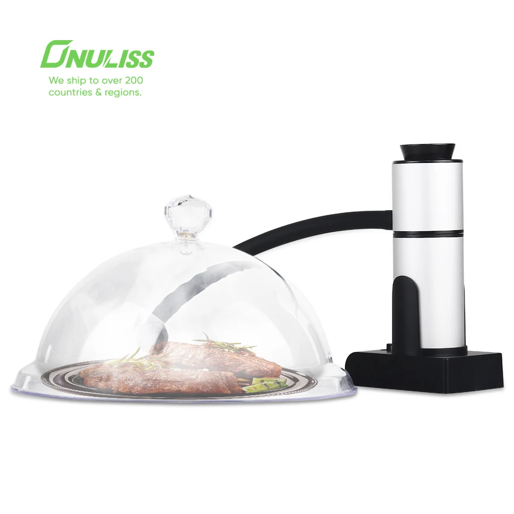 Food & Cocktail Smoking Gun Smoker, With Cup Lid And Wood Chips, Cocktail  Smoke Infuser Cold Smoke Generator For Drinks Whiskey Food