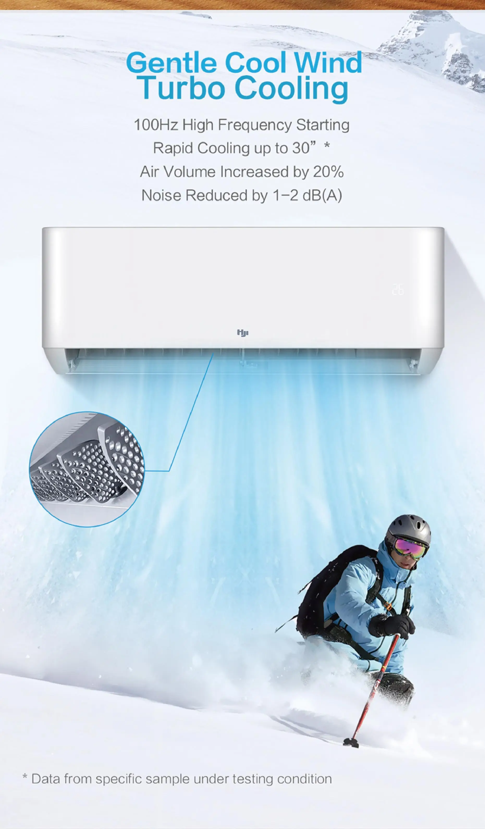 Sale Air Conditioner, HJI, 12000btu, 1.5HP, Inverter - detail 12