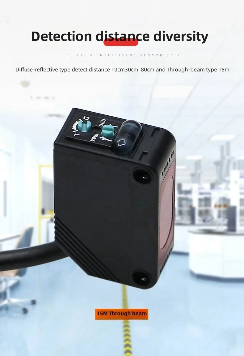 Factory Directly ED30-R3C4 Photoelectric Sensor Switch New Original Box Photoelectric Sensor Reflector Photo Sensor Switch