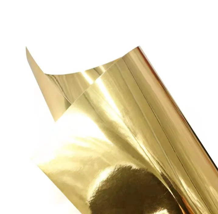 Sentao A4 A3 300gsm Double Side Cardstock Gold Silver Mirror Foil