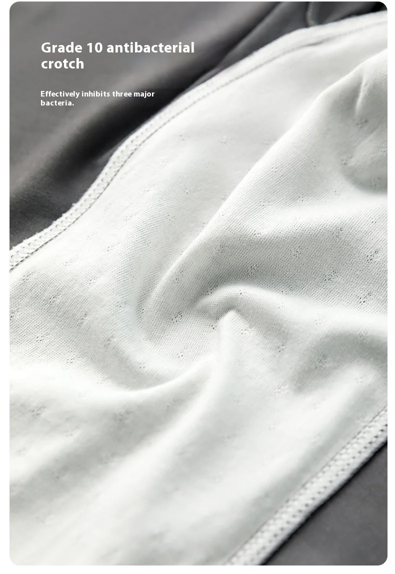 Wholesale Breath Freely  Men's Modal Long Leg  Antibacterial Underwear 10 Pack Custom OEM Supplier