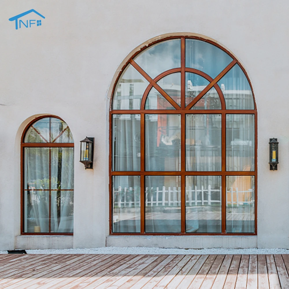 Wood Arched Window Frame