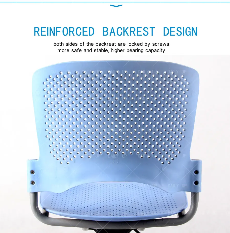 Upholstered Moving Chair with Thin Chair Pads Revolving Adult High Chair Height Adjustable