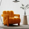 Velours hollandais orange - Option sans table d'appoint