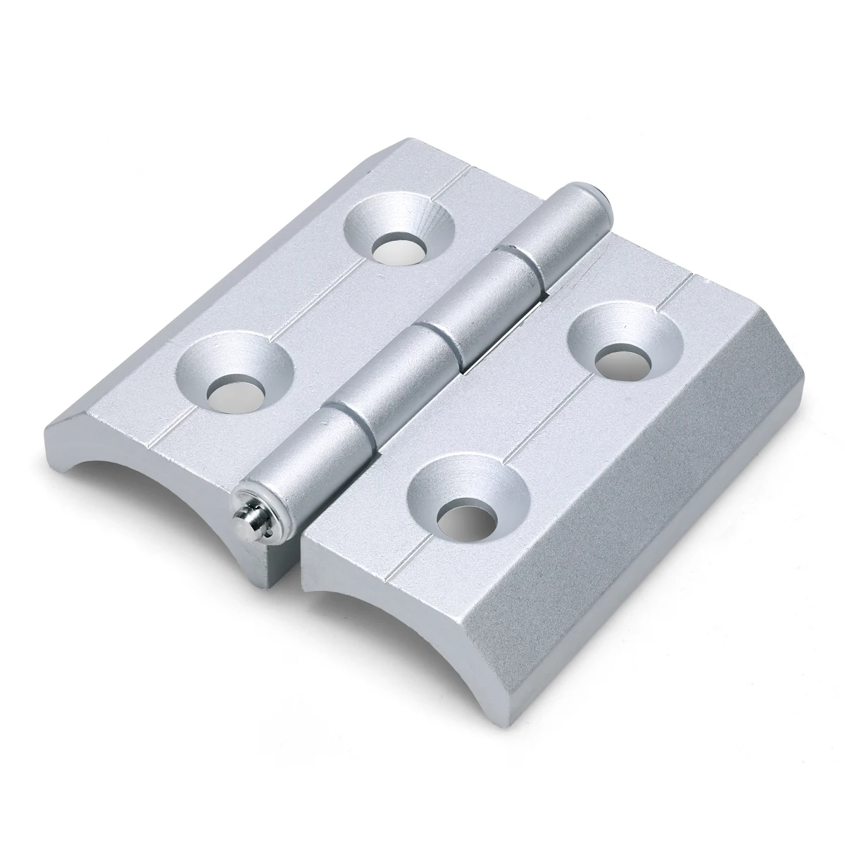 AYK01-G-Z-8479 Aluminum Profile for Industrial Machinery & Equipment Mute Dust Round Pipe Ladder with Fixed Hinge Fasteners