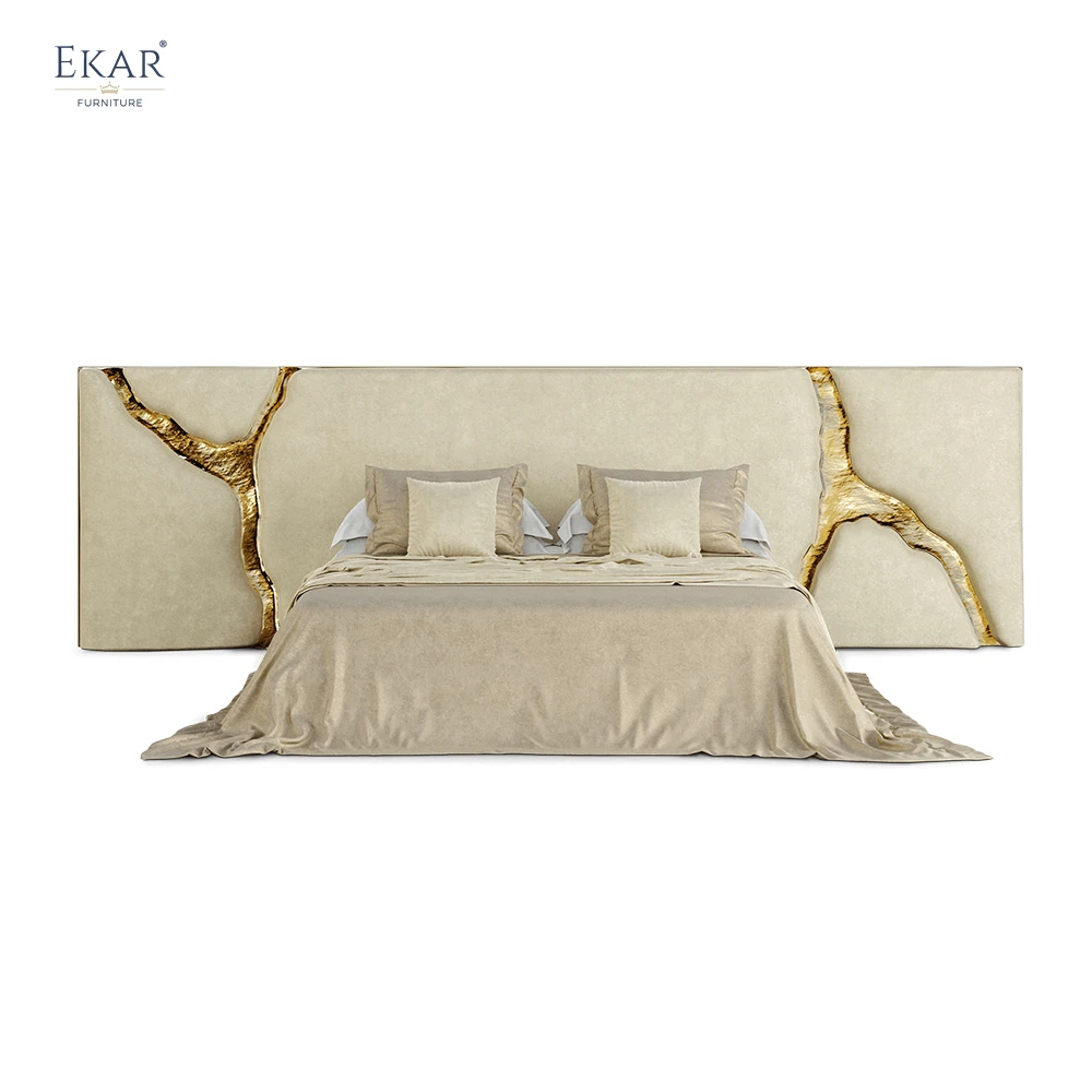 Deluxe Widescreen King Bed with New Design - Modern Art Style Luxury