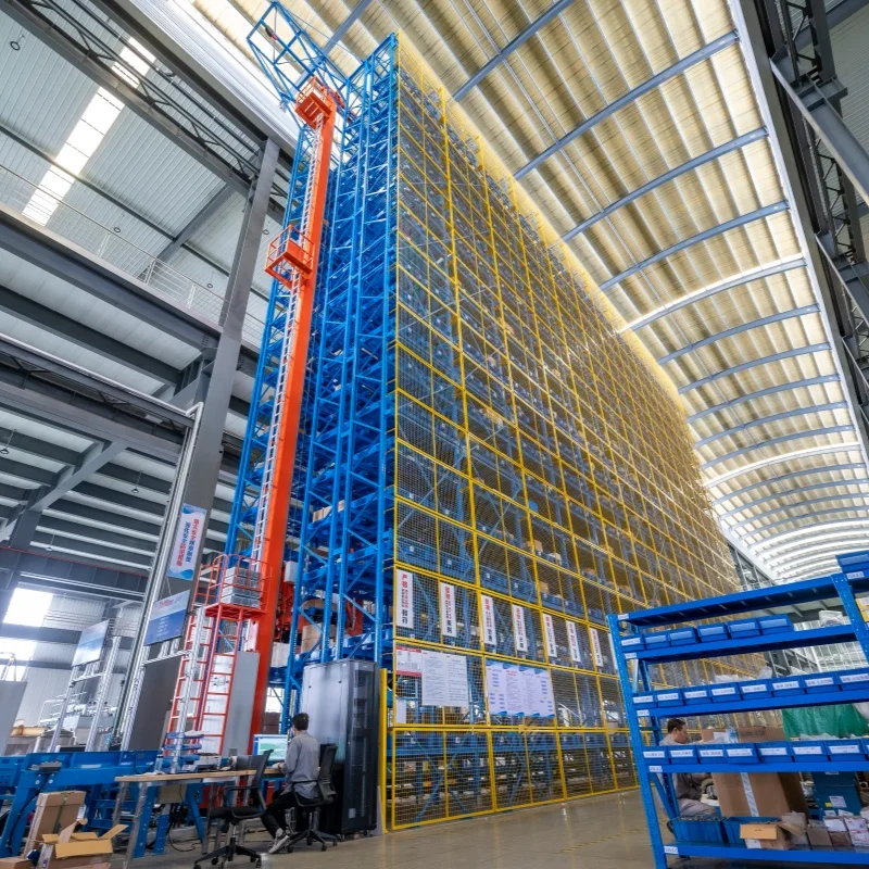 자동화된 미니로드 ASRS 시스템 창고 관리 자동 저장 및 검색 랙 시스템 밴츠 ASRS 랙 시스템 솔루션