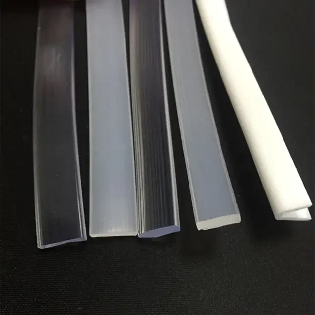 High Temperature Resistance Foam Sponge Profile Rubber Strip or Solid Rectangle Silicone Strip for Fabric Light Boxes